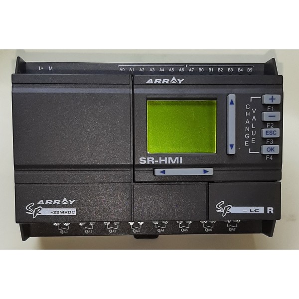 PLC ARRAY SR22MRDC CON 14 ENTRADAS Y 8 S...