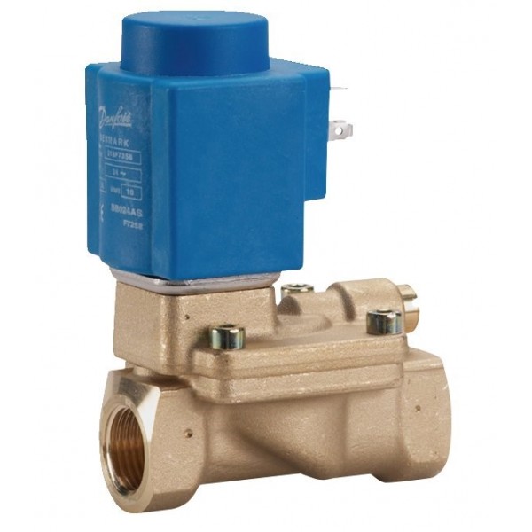 VALVULA SOLENOIDE 1" DIRECTA DANFOS...